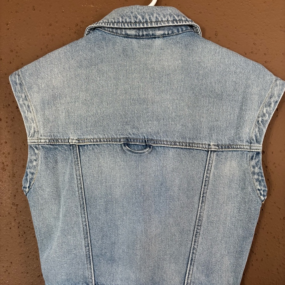 NWT Pistola szXS Lennox Denim Romper in Color-Roma ,Anthropologie - Picture 7 of 16